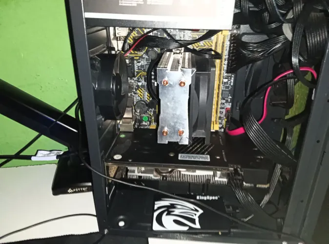 Pc i7 4770 16gb ddr3 rx580 2048sp 8gb, ssd 256gb fonte 500w