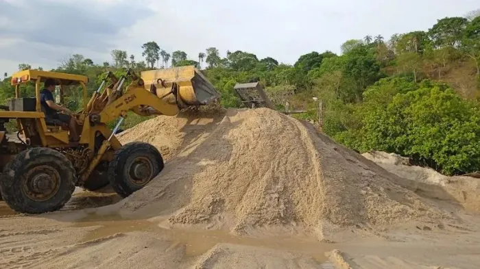 Areia média 