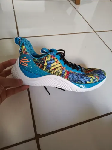 Tênis Under Armour Curry " Sour Then Sweet " Azul -Tam 44( Estado de novo+caixa original )