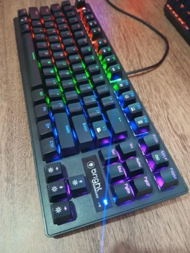 Teclado Mecânico Semi Novo |  Gamer Compact Gtc559 - Bright