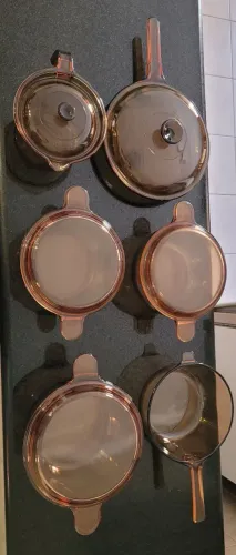 Jogo de Panela de vidro Vision 
