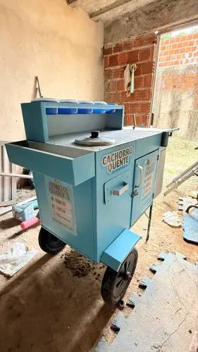Carroça de cachorro quente seminova 