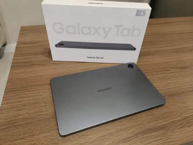 Galaxy tab a11, 64gb, 4gb pra sair rapido