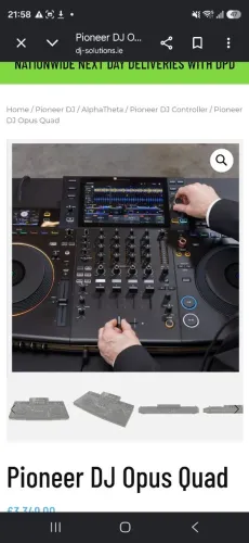 Pioneer DJ Sistema de DJ OPUS-QUAD de 4 canais<br>