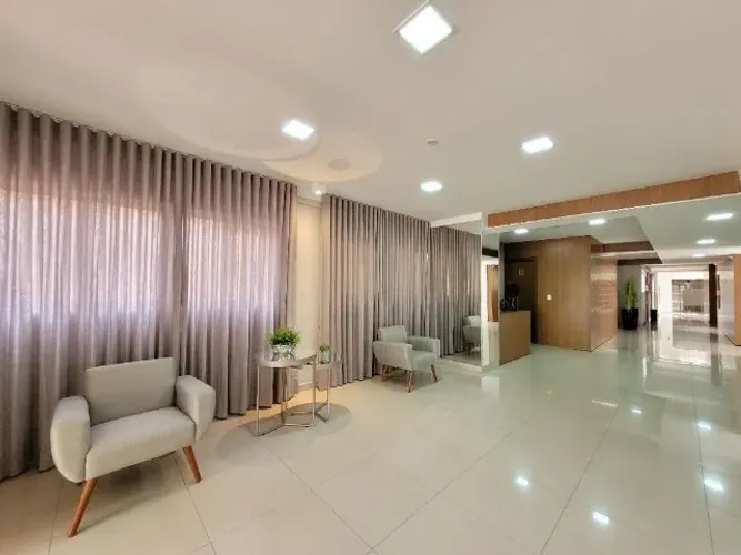 Apartamento 02 quartos, semi-mobiliado com móveis planejados, a uma quadra do Park do Ingá