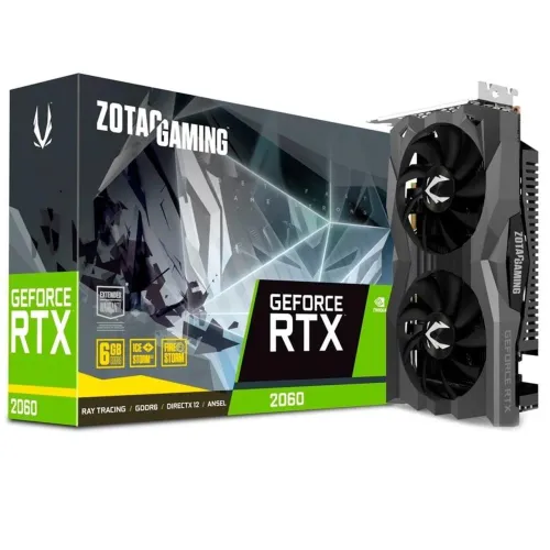 Rtx 2060 zotac 6gb, a mais nova na bahia, quase não usada!