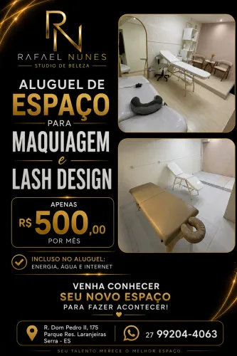 Alugo espaço Maquiagem e Last design