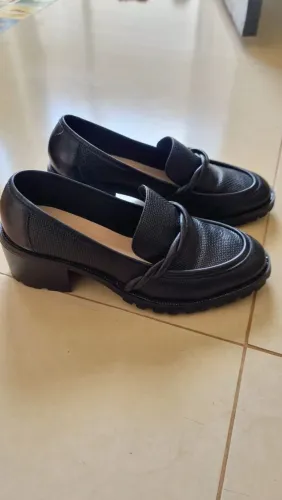 Sapato Mocassim feminino luz da lua