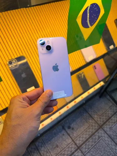 iPhone 14 128gb Lilás * Chegou a oportunidade de trocar de celular.