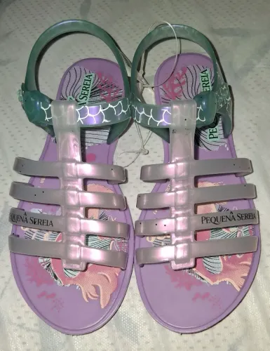 Sandália infantil Pequena Sereia