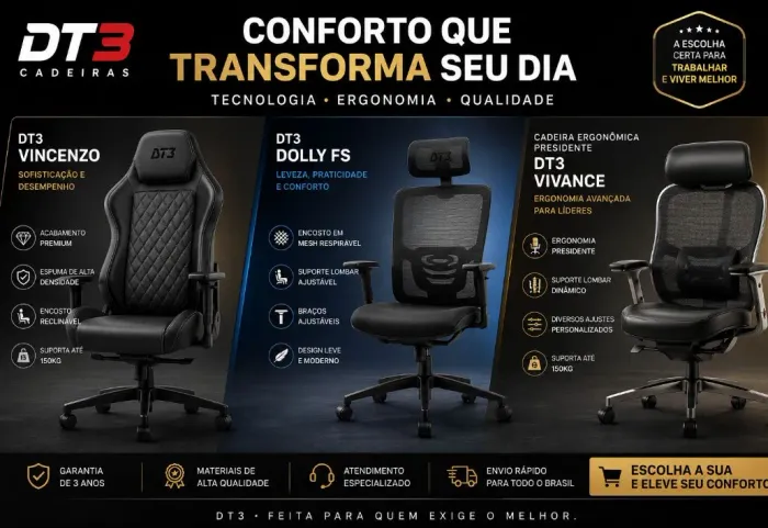 Cadeiras gamer