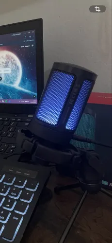 Microfone Gamer impecável
