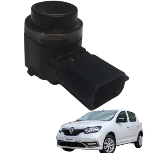 Sensor Estacionamento Tra Renault Tac Captur Sandero 2018 A Preta