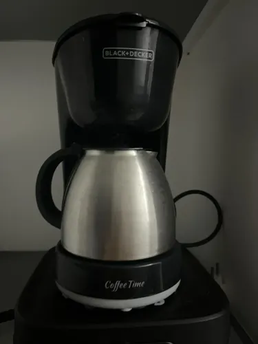Cafeteira Elétrica Black+Decker Coffee Time com Jarra Inox - 127V