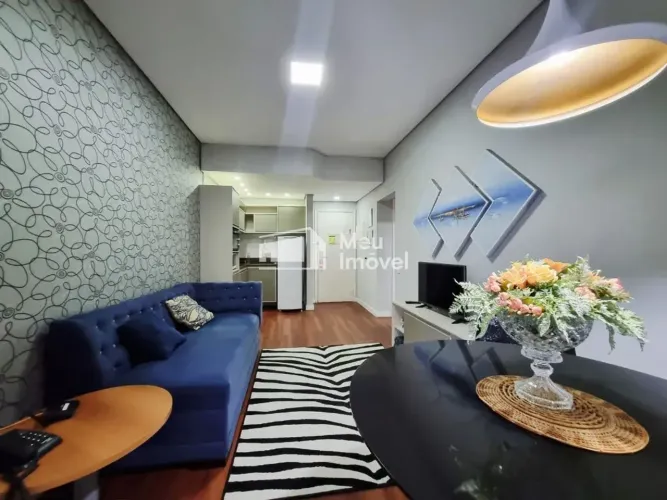 Locação _ Imóvel com 45m², 1 quarto, 1 vaga garagem, Mobiliado