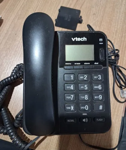 Telefone Fixo VTech Fenix 500 com Identificador e Viva-voz