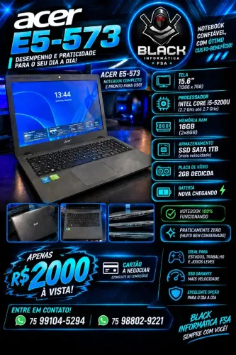 Notebook Acer Gamer Básico
