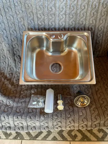 Cuba para cozinha gourmet pia aço inox