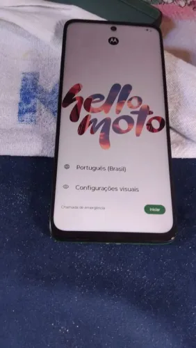 Celular 128 GB c/ nota f. Motorolla