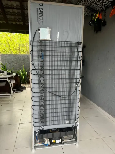 Geladeira Electrolux Frost Free Inox Duplex 371L DFX41