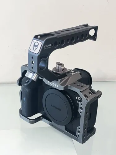Canon R6 Mark 1 + Gaiola Tilta com Alça Superior