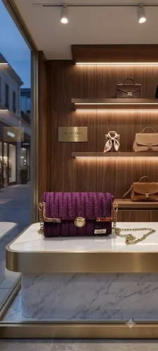 Bolsa Elegante Malva