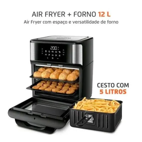 Air Fryer Forno Mondial 12L Digital 2000W
