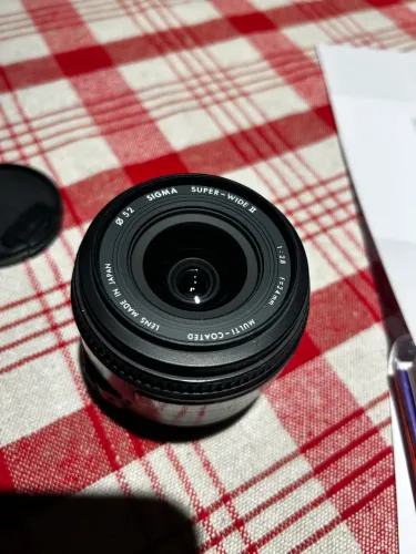 Lente Sigma EF 24mm f/2.8 Super Wide II + Filtro UV(0) Hoya + Parassol Sigma