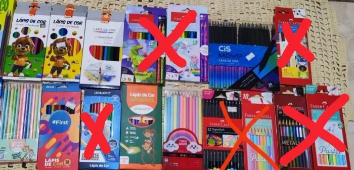 Lápis de Cor Diversos: Faber Castell, BRW, Leo&Leo e Mais!