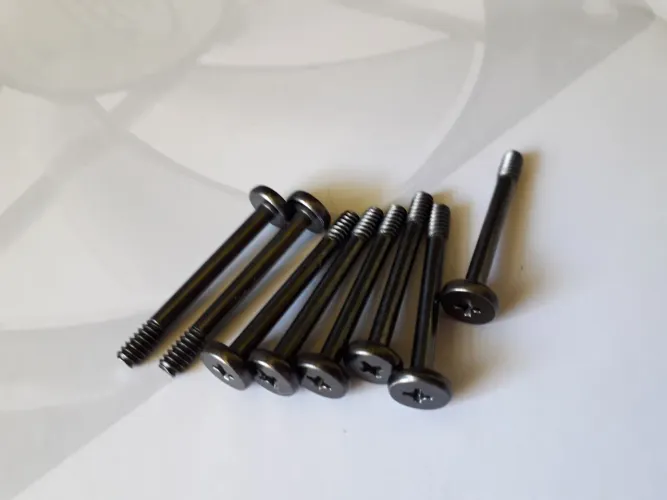 8 parafusos longos para cooler fan