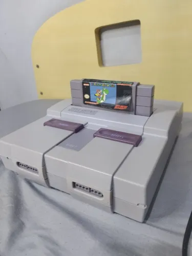 Super Nintendo Gradiente SNS-001 + Super Mario World - Funcionando