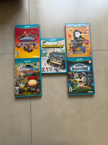 5 Jogos Wii U Nintendo Skylanders e mais