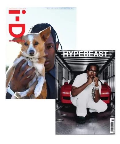 COMBO REVISTA TRAVIS SCOTT DON TOLIVER HYPEBEAST E ID MAGAZINE RARAS