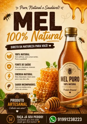 Mel puro, direto de Ourém!