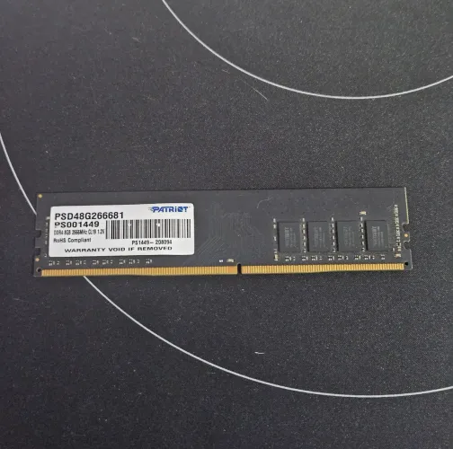 Memória RAM 8GB DDR4 2666MHz Patriot
