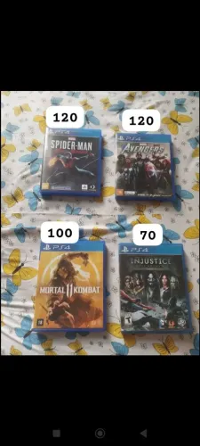 Jogos PS4 original valor nas fotos passo cartão com taxa