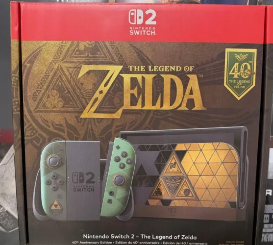 Nintendo Switch 2 Edição 40 Anos Zelda