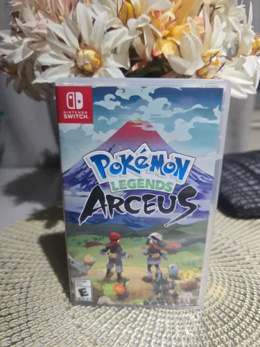 Pokemon Arceus Nintendo switch aceito cartão