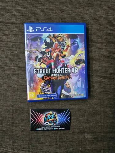 STREET FIGHTER 6 SEM A DLC (PS4) JOGO