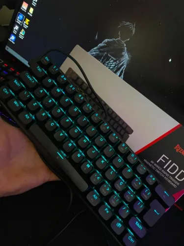 Teclado Magnético Gamer Redragon Fidd