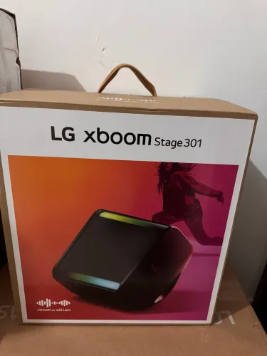 CAIXA DE SOM LG XBOOM BLUETOOH 120w 12h bateria