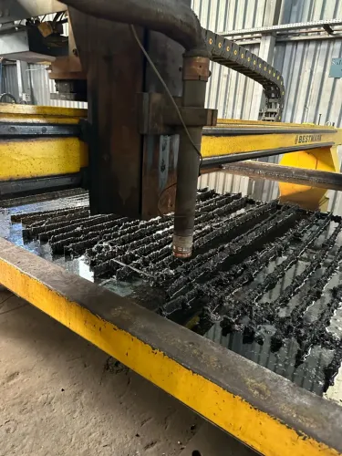 Plasma CNC 6000x2500 corta 1.1/4