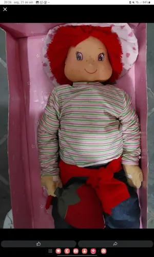 Boneca Moranguinho Gigante Baby Brink original