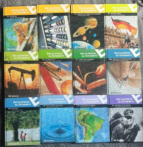 Enciclopédia do Estudante - 20 volumes