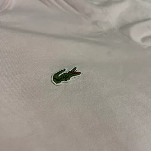 camiseta lacoste rosa, tamanho M