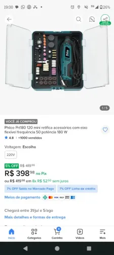 Micro retifica philco 