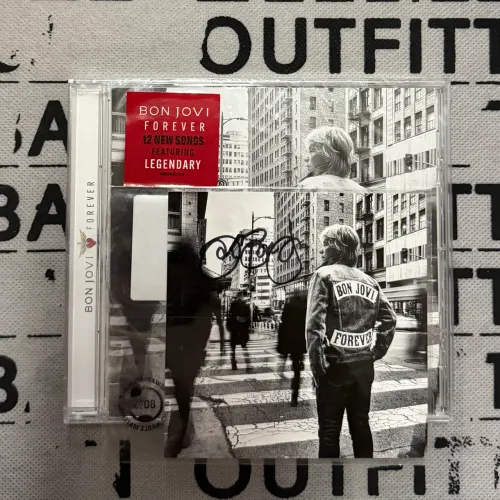 CD AUTOGRAFADO Bon Jovi - Forever (LACRADO)