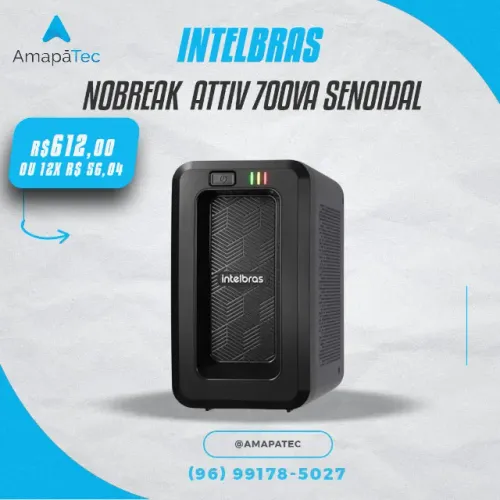 Norebreak Senoidal 700VA Bivolt Intelbras