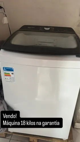 Máquina de lavar Brastemp 18kg