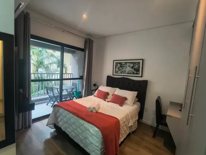 PINHEIROS RUA ALVES GUIMARÃES STUDIO NOVO MOBILIADO COM AR CONDICIONADO 26 m²